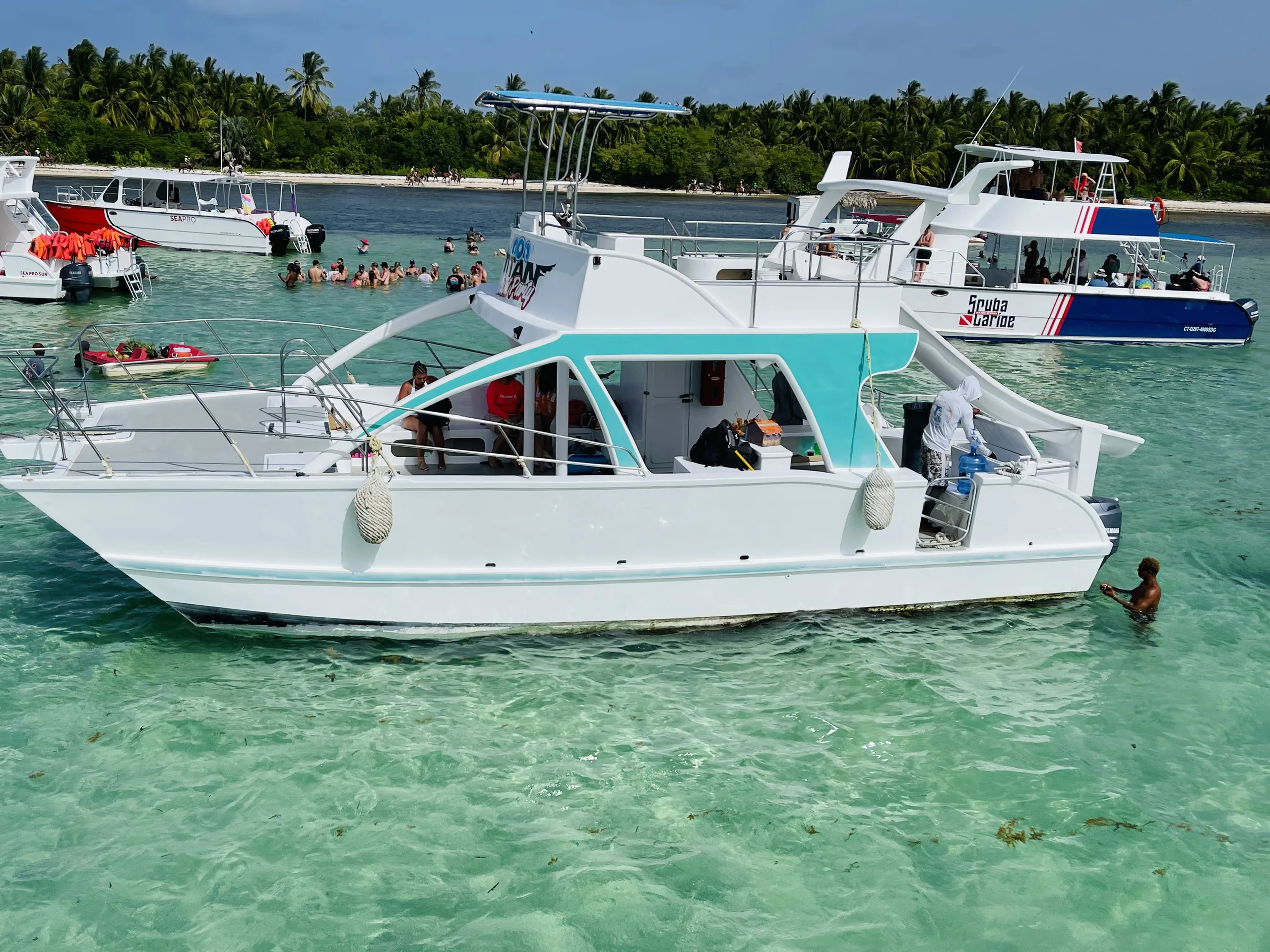 Boats along the coast